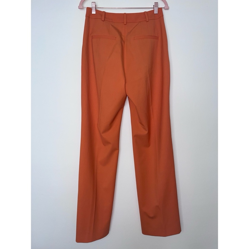 & Other Stories Trousers Size 6 Career Orange Office Workeear - Picture 6 of 10